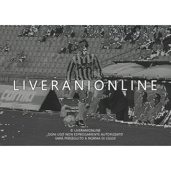 RETROSPETTIVA GIUSEPPE DOSSENA CALCIATORE NELLA FOTO GIUSEPPE DOSSENA CON LA MAGLIA DELL \'UDINESE CALCIO AG ALDO LIVERANI SAS