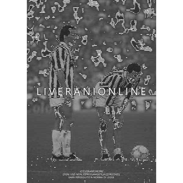 RETROSPETTIVA GIUSEPPE DOSSENA CALCIATORE NELLA FOTO GIUSEPPE DOSSENA CON LA MAGLIA DELL \'UDINESE CALCIO AG ALDO LIVERANI SAS