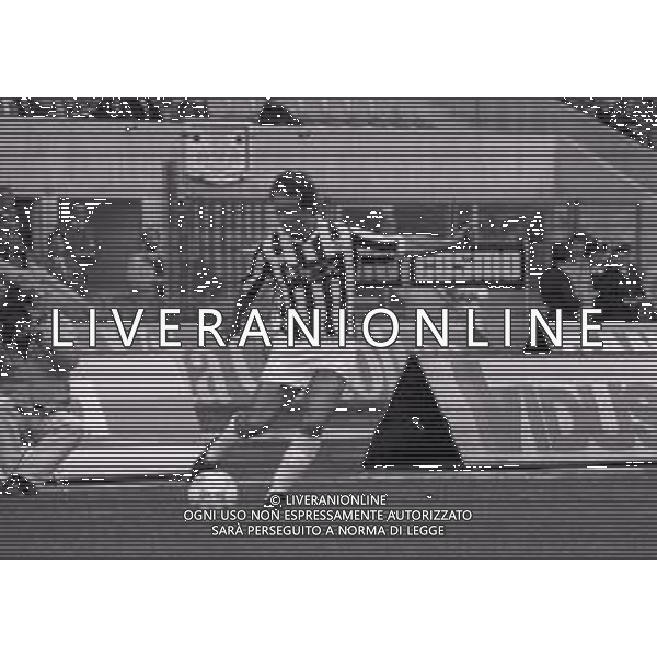 RETROSPETTIVA GIUSEPPE DOSSENA CALCIATORE NELLA FOTO GIUSEPPE DOSSENA CON LA MAGLIA DELL \'UDINESE CALCIO AG ALDO LIVERANI SAS