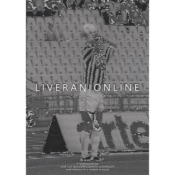 RETROSPETTIVA GIUSEPPE DOSSENA CALCIATORE NELLA FOTO GIUSEPPE DOSSENA CON LA MAGLIA DELL \'UDINESE CALCIO AG ALDO LIVERANI SAS