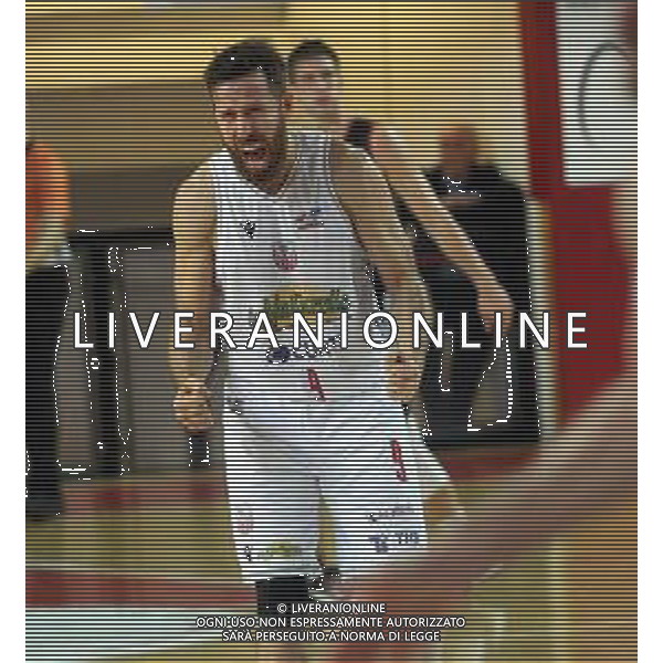 IMOLA 25 11 2019 LE NATURELLE IMOLA BASKET-URANIA MILANO 76-75 NELLA FOTO ROBERT FULTZ ESULTA DOPO LA VITRTORIA ©SANNA/AGENZIA ALDO LIVERANI SAS