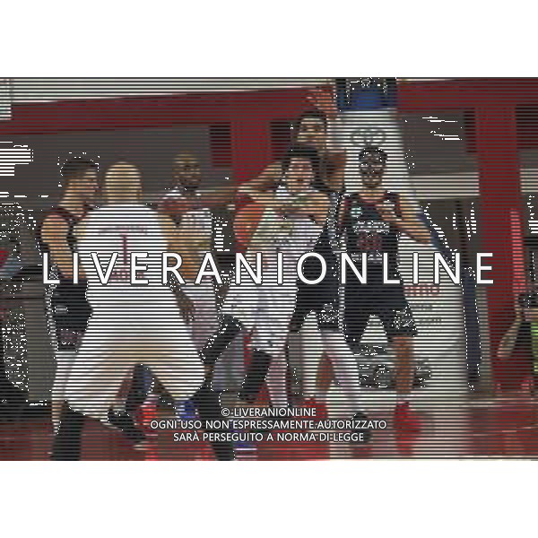IMOLA 25 11 2019 LE NATURELLE IMOLA BASKET-URANIA MILANO 76-75 NELLA FOTO LUCA VALENTINI IMOLA ©SANNA/AGENZIA ALDO LIVERANI SAS