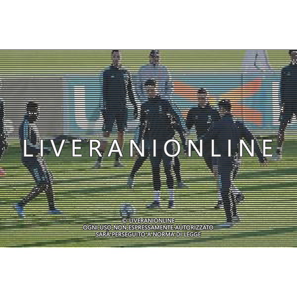 Torino 25.11.2019 Continassa Allenamento rifinitura Champions League Juventus Atletico Madrid ©Viganti/Agenzia Aldo Liverani Nella foto: cristiano ronaldo ©/AGENZIA ALDO LIVERANI SAS