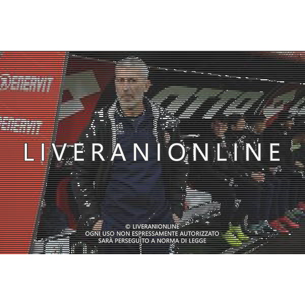 Cristiano Scazzola allenatore Alessandria Monza vs Alessandria Campionato Serie C girone A - 16° giornata Monza 24-11-2019 - Stadio Brianteo foto Roberto Garavaglia - ag. Aldo Liverani sas