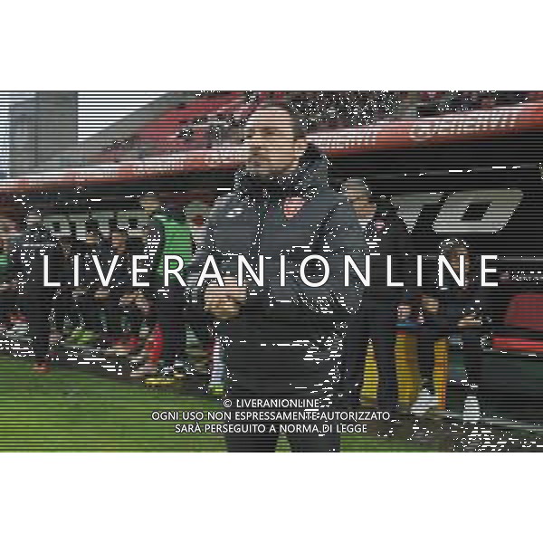 Cristian Brocchi allenatore Monza Monza vs Alessandria Campionato Serie C girone A - 16° giornata Monza 24-11-2019 - Stadio Brianteo foto Roberto Garavaglia - ag. Aldo Liverani sas