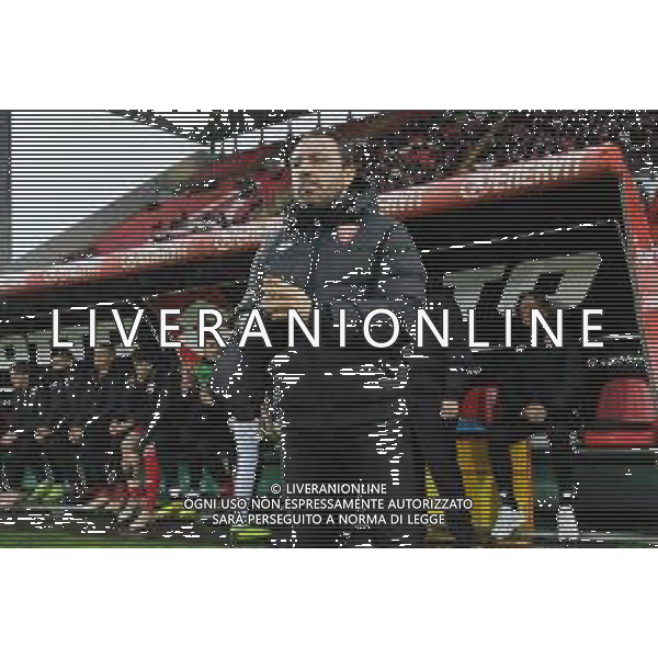 Cristian Brocchi allenatore Monza Monza vs Alessandria Campionato Serie C girone A - 16° giornata Monza 24-11-2019 - Stadio Brianteo foto Roberto Garavaglia - ag. Aldo Liverani sas
