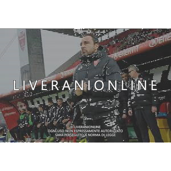 Cristian Brocchi allenatore Monza Monza vs Alessandria Campionato Serie C girone A - 16° giornata Monza 24-11-2019 - Stadio Brianteo foto Roberto Garavaglia - ag. Aldo Liverani sas