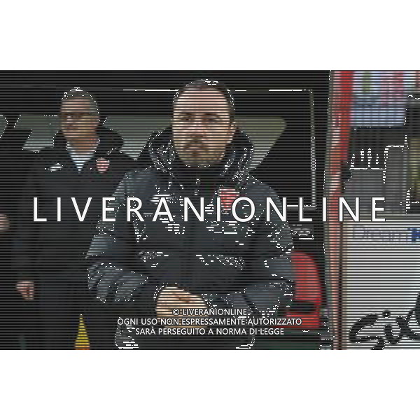 Cristian Brocchi allenatore Monza Monza vs Alessandria Campionato Serie C girone A - 16° giornata Monza 24-11-2019 - Stadio Brianteo foto Roberto Garavaglia - ag. Aldo Liverani sas