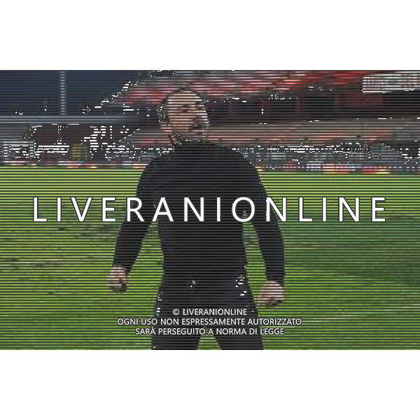 Cristian Brocchi allenatore Monza Monza vs Alessandria Campionato Serie C girone A - 16° giornata Monza 24-11-2019 - Stadio Brianteo foto Roberto Garavaglia - ag. Aldo Liverani sas