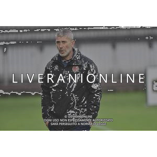 Cristiano Scazzola allenatore Alessandria Monza vs Alessandria Campionato Serie C girone A - 16° giornata Monza 24-11-2019 - Stadio Brianteo foto Roberto Garavaglia - ag. Aldo Liverani sas