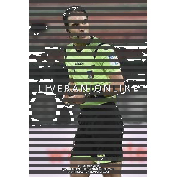 l’arbitro Alberto Santoro di Messina Monza vs Alessandria Campionato Serie C girone A - 16° giornata Monza 24-11-2019 - Stadio Brianteo foto Roberto Garavaglia - ag. Aldo Liverani sas