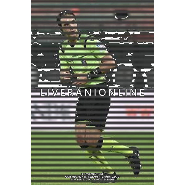 l’arbitro Alberto Santoro di Messina Monza vs Alessandria Campionato Serie C girone A - 16° giornata Monza 24-11-2019 - Stadio Brianteo foto Roberto Garavaglia - ag. Aldo Liverani sas
