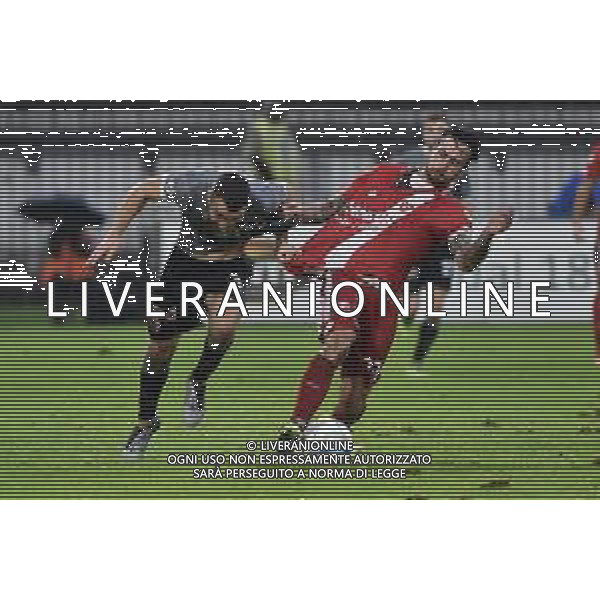 Giacomo Sciacca (Alessandria) SX ed Ettore Gliozzi (Monza) DX Monza vs Alessandria Campionato Serie C girone A - 16° giornata Monza 24-11-2019 - Stadio Brianteo foto Roberto Garavaglia - ag. Aldo Liverani sas