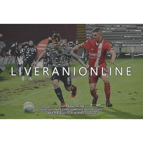 Filippo Gilli (Alessandria) SX e Ivan Marconi (Monza) DX Monza vs Alessandria Campionato Serie C girone A - 16° giornata Monza 24-11-2019 - Stadio Brianteo foto Roberto Garavaglia - ag. Aldo Liverani sas