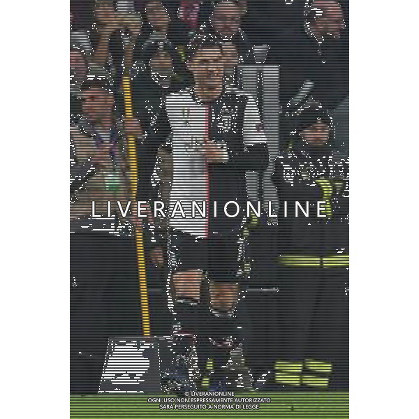 Torino 26.11.2019 Stadio Allianz Stadium Juventus vs Atletico Madrid Gruppo D Giornata 5 di 6 ©Falzone/Agenzia Aldo Liverani Nella foto : Cristiano Ronaldo dolorante ©/AGENZIA ALDO LIVERANI SAS