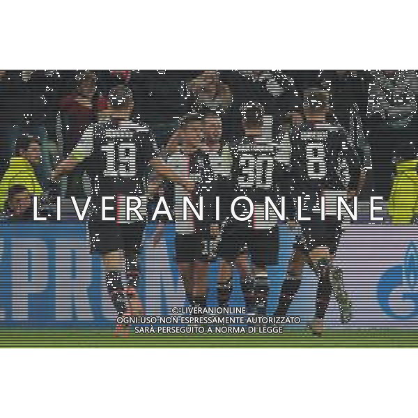 Torino 26.11.2019 Allianz Stadium Juventus vs Atletico Madrid Champions League 2019/2020 ©Viganti/Agenzia Aldo Liverani Nella foto: esultanza juventus ©/AGENZIA ALDO LIVERANI SAS