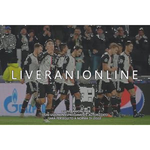 Torino 26.11.2019 Allianz Stadium Juventus vs Atletico Madrid Champions League 2019/2020 ©Falzone/Agenzia Aldo Liverani Nella foto: esultanza paulo dybala ©/AGENZIA ALDO LIVERANI SAS