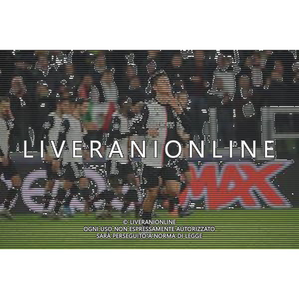 Torino 26.11.2019 Allianz Stadium Juventus vs Atletico Madrid Champions League 2019/2020 ©Falzone/Agenzia Aldo Liverani Nella foto: esultanza paulo dybala ©/AGENZIA ALDO LIVERANI SAS
