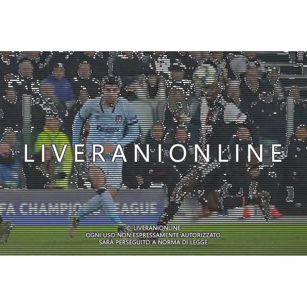 Torino 26.11.2019 Stadio Allianz Stadium Juventus vs Atletico Madrid Gruppo D Giornata 5 di 6 ©Falzone/Agenzia Aldo Liverani Nella foto : Alvaro Morata Blaise Matuidi ©/AGENZIA ALDO LIVERANI SAS