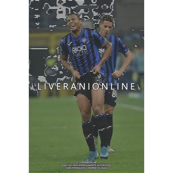 Muriel dolorante dopo un contrasto di gioco lascera’ il campo infortunato Atalanta vs Dinamo Zagabria UEFA Champions League fase a gironi 5° giornata gruppo C Milano 26-11-2019 Stadio Giuseppe Meazza - San Siro foto Roberto Garavaglia - ag. Aldo Liverani sas ©/AGENZIA ALDO LIVERANI SAS