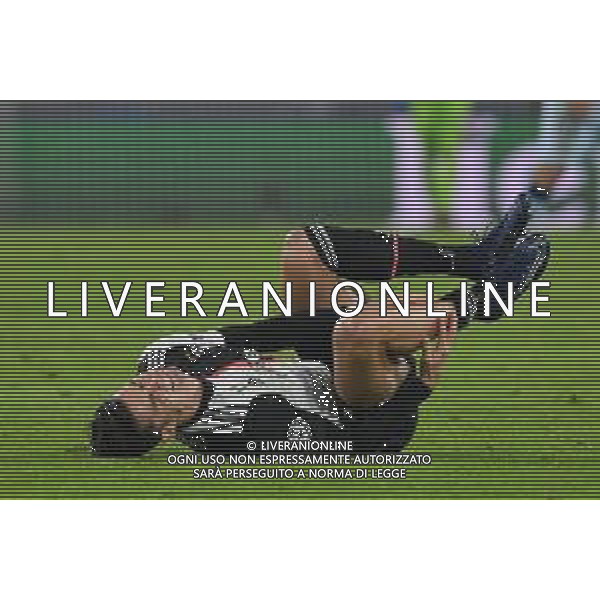 Torino 26.11.2019 Stadio Allianz Stadium Juventus vs Atletico Madrid Gruppo D Giornata 5 di 6 ©Falzone/Agenzia Aldo Liverani Nella foto : Cristiano Ronaldo a terra infortunato © /AGENZIA ALDO LIVERANI SAS