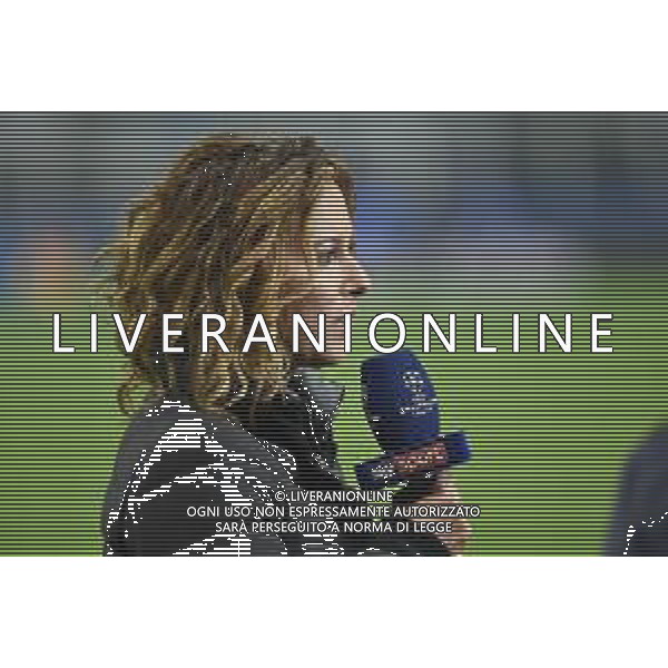 Vanessa Leonardi giornalista di Sky Atalanta vs Dinamo Zagabria UEFA Champions League fase a gironi 5° giornata gruppo C Milano 26-11-2019 Stadio Giuseppe Meazza - San Siro foto Roberto Garavaglia - ag. Aldo Liverani sas
