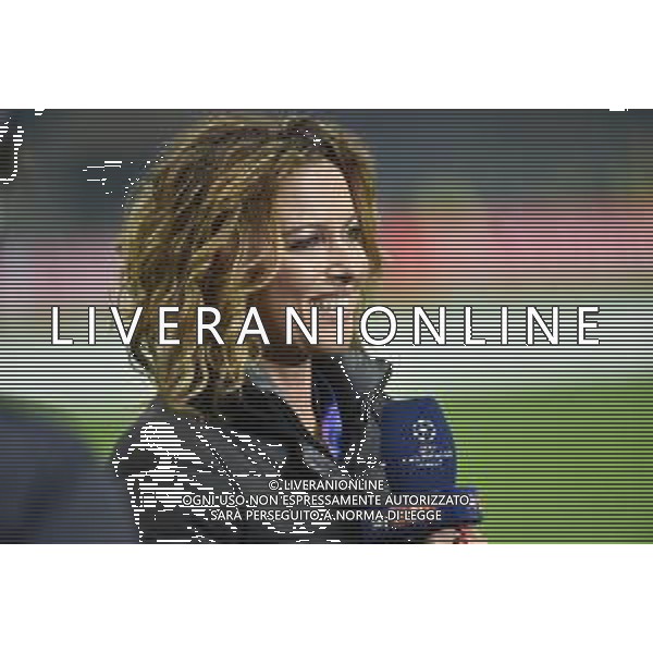 Vanessa Leonardi giornalista di Sky Atalanta vs Dinamo Zagabria UEFA Champions League fase a gironi 5° giornata gruppo C Milano 26-11-2019 Stadio Giuseppe Meazza - San Siro foto Roberto Garavaglia - ag. Aldo Liverani sas