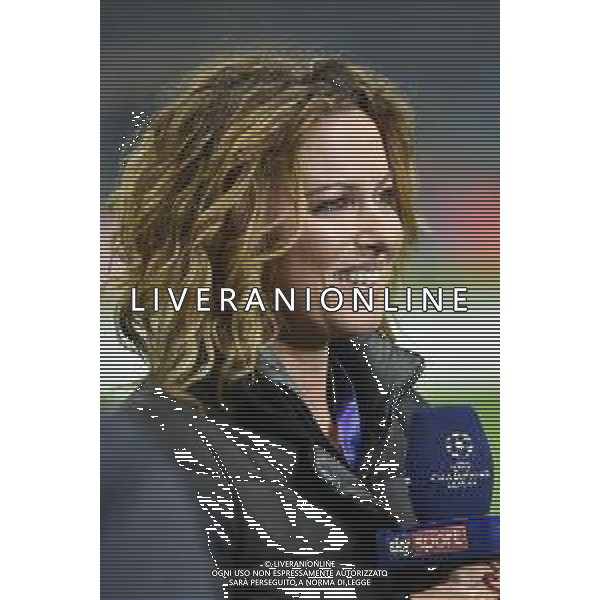 Vanessa Leonardi giornalista di Sky Atalanta vs Dinamo Zagabria UEFA Champions League fase a gironi 5° giornata gruppo C Milano 26-11-2019 Stadio Giuseppe Meazza - San Siro foto Roberto Garavaglia - ag. Aldo Liverani sas