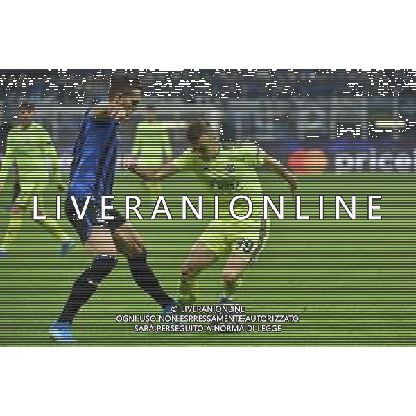 Rafael Toloi (Atalanta) SX e Mislav Orsic (Dinamo Zagabria) DX Atalanta vs Dinamo Zagabria UEFA Champions League fase a gironi 5° giornata gruppo C Milano 26-11-2019 Stadio Giuseppe Meazza - San Siro foto Roberto Garavaglia - ag. Aldo Liverani sas