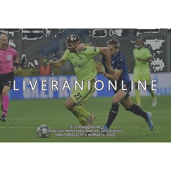 Bruno Petkovic (Dinamo Zagabria) SX e Rafael Toloi (Atalanta) DX Atalanta vs Dinamo Zagabria UEFA Champions League fase a gironi 5° giornata gruppo C Milano 26-11-2019 Stadio Giuseppe Meazza - San Siro foto Roberto Garavaglia - ag. Aldo Liverani sas