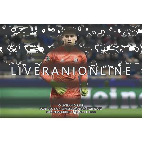 Dominik Livakovic (Dinamo Zagabria) Atalanta vs Dinamo Zagabria UEFA Champions League fase a gironi 5° giornata gruppo C Milano 26-11-2019 Stadio Giuseppe Meazza - San Siro foto Roberto Garavaglia - ag. Aldo Liverani sas