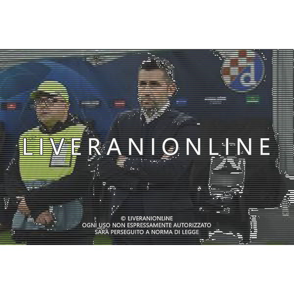 Nenad Bjelica allenatore Dinamo Zagabria Atalanta vs Dinamo Zagabria UEFA Champions League fase a gironi 5° giornata gruppo C Milano 26-11-2019 Stadio Giuseppe Meazza - San Siro foto Roberto Garavaglia - ag. Aldo Liverani sas