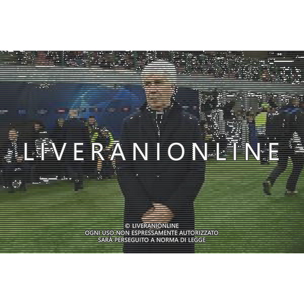 Gian Piero Gasperini allenatore Atalanta Atalanta vs Dinamo Zagabria UEFA Champions League fase a gironi 5° giornata gruppo C Milano 26-11-2019 Stadio Giuseppe Meazza - San Siro foto Roberto Garavaglia - ag. Aldo Liverani sas