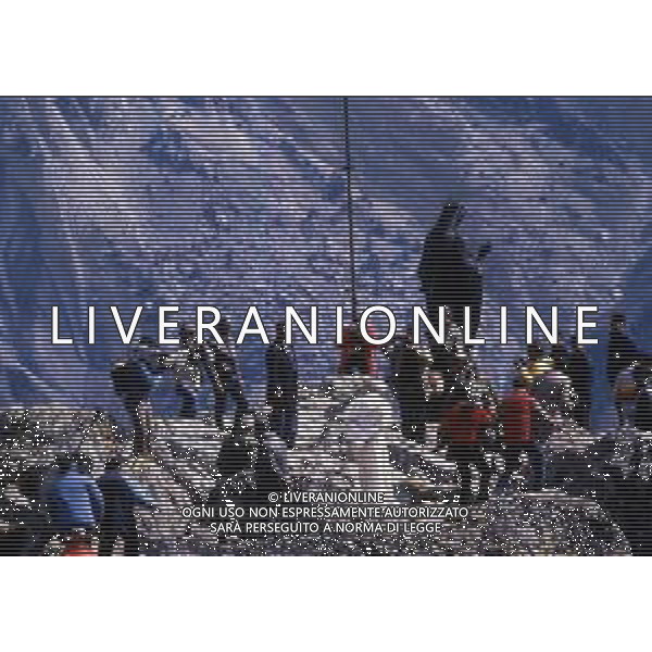 1986 MONTE BIANCO SANTA MESSA DI PAPA GIOVANNI II Karol Józef Wojtyła NELLA FOTO PAPA GIOVANNI II Karol Józef Wojtyła SUL MONTE BIANCO AG ALDO LIVERANI SAS