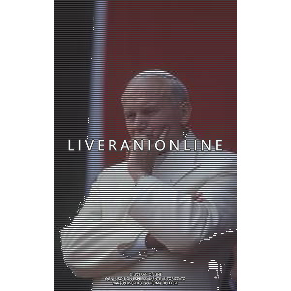 15-17 -06-1985 MARGHERA VISITA PASTORALE DEL PAPA GIOVANNI PAOLO II Karol Józef Wojtyła NELLA FOTO PAPA GIOVANNI PAOLO II A MARGHERA AG ALDO LIVERANI SAS