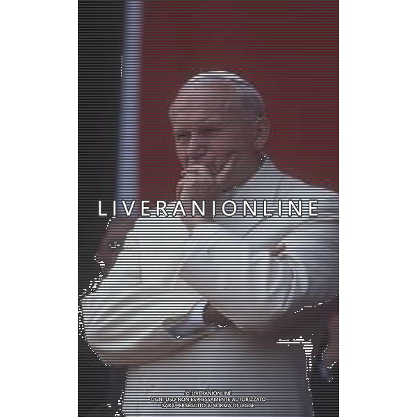 15-17 -06-1985 MARGHERA VISITA PASTORALE DEL PAPA GIOVANNI PAOLO II Karol Józef Wojtyła NELLA FOTO PAPA GIOVANNI PAOLO II A MARGHERA AG ALDO LIVERANI SAS