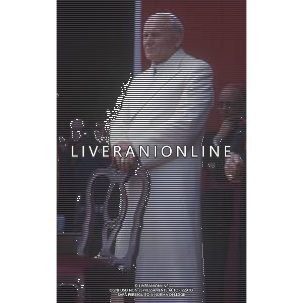 15-17 -06-1985 MARGHERA VISITA PASTORALE DEL PAPA GIOVANNI PAOLO II Karol Józef Wojtyła NELLA FOTO PAPA GIOVANNI PAOLO II A MARGHERA AG ALDO LIVERANI SAS