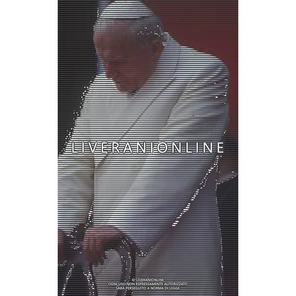 15-17 -06-1985 MARGHERA VISITA PASTORALE DEL PAPA GIOVANNI PAOLO II Karol Józef Wojtyła NELLA FOTO PAPA GIOVANNI PAOLO II A MARGHERA AG ALDO LIVERANI SAS