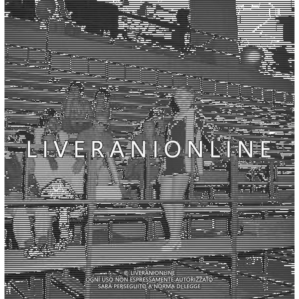 Torneo Internazionale di Musica Leggera, Palazzetto dello Sport di Pesaro Luglio 1969 - RETROSPETTIVA Nella foto Lolita, pseudonimo di Graziella Franchini ©Archivio Giovanni Liverani/AGENZIA ALDO LIVERANI SAS