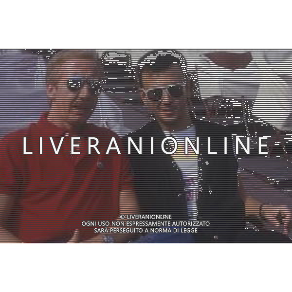 RETROSPETTIVA CRISTIANO MINELLONO -Cristiano Minellono, nome d\'arte di Cristiano Minellono dei S. Martino d\'Arundello, detto anche Popy, è un attore e paroliere italiano NELLA FOTO CRISTIANO MINELLONO CON ENRICO RUGGERI AG ALDO LIVERANI SAS