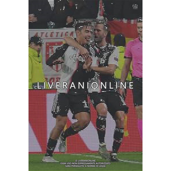 Torino 26.11.2019 Stadio Allianz Stadium Juventus vs Atletico Madrid Gruppo D Giornata 5 di 6 ©Falzone/Agenzia Aldo Liverani Nella foto : Esultanza gol di Paulo Dybala