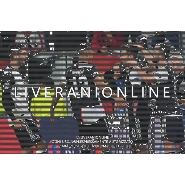 Torino 26.11.2019 Stadio Allianz Stadium Juventus vs Atletico Madrid Gruppo D Giornata 5 di 6 ©Falzone/Agenzia Aldo Liverani Nella foto : Esultanza gol di Paulo Dybala