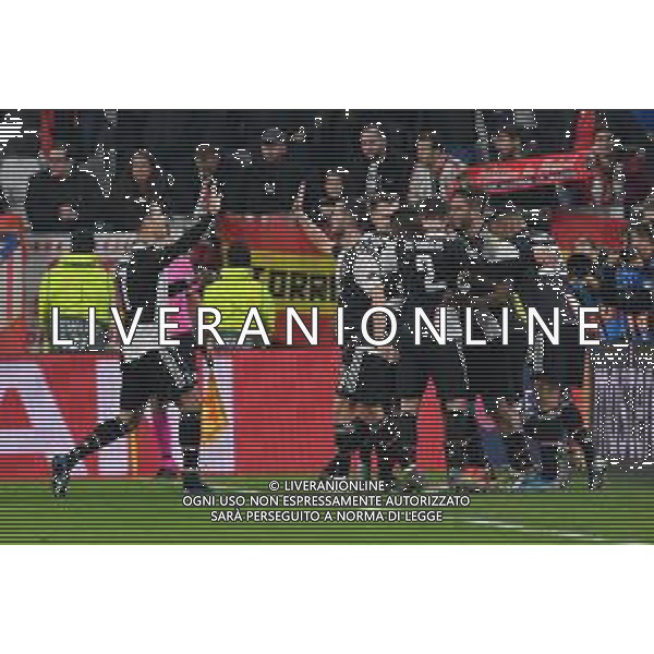 Torino 26.11.2019 Stadio Allianz Stadium Juventus vs Atletico Madrid Gruppo D Giornata 5 di 6 ©Falzone/Agenzia Aldo Liverani Nella foto : Esultanza gol di Paulo Dybala
