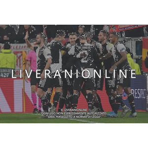 Torino 26.11.2019 Stadio Allianz Stadium Juventus vs Atletico Madrid Gruppo D Giornata 5 di 6 ©Falzone/Agenzia Aldo Liverani Nella foto : Esultanza gol di Paulo Dybala