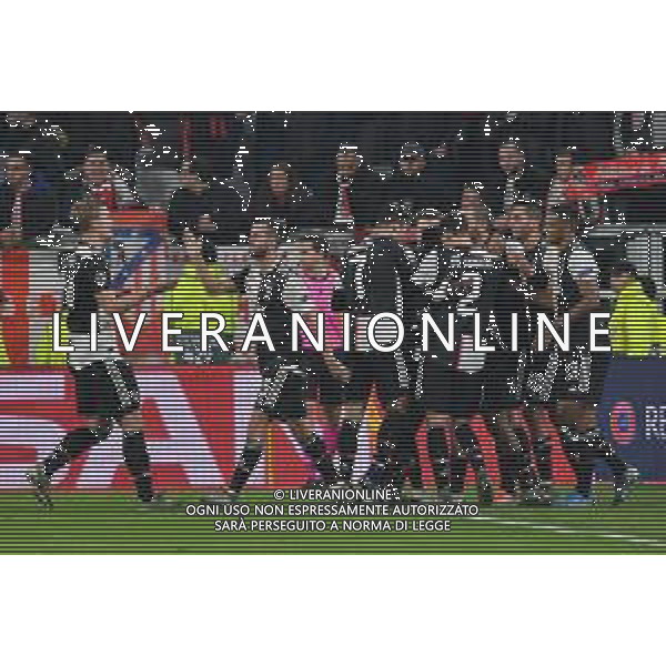 Torino 26.11.2019 Stadio Allianz Stadium Juventus vs Atletico Madrid Gruppo D Giornata 5 di 6 ©Falzone/Agenzia Aldo Liverani Nella foto : Esultanza gol di Paulo Dybala