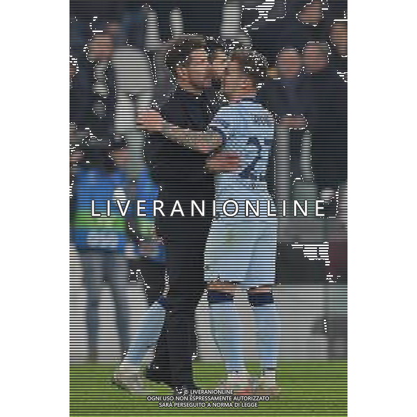 Torino 26.11.2019 Stadio Allianz Stadium Juventus vs Atletico Madrid Gruppo D Giornata 5 di 6 ©Falzone/Agenzia Aldo Liverani Nella foto : Diego Simeone-Kieran Trippier