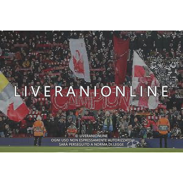 LIVERPOOL - NAPOLI CHAMPIONS LEAGUE 27.11.2019 NELLA FOTO: TIFO LIVERPOOL ©MOSCA/AGENZIA ALDO LIVERANI SAS