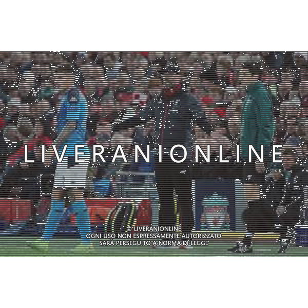 LIVERPOOL - NAPOLI CHAMPIONS LEAGUE 27.11.2019 NELLA FOTO: JURGEN KLOPP ©MOSCA/AGENZIA ALDO LIVERANI SAS