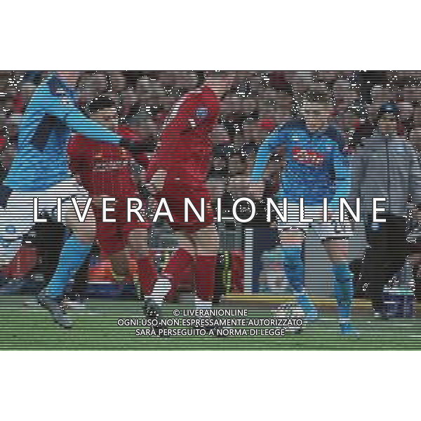 LIVERPOOL - NAPOLI CHAMPIONS LEAGUE 27.11.2019 NELLA FOTO: PIOTR ZIELINSKI ©MOSCA/AGENZIA ALDO LIVERANI SAS