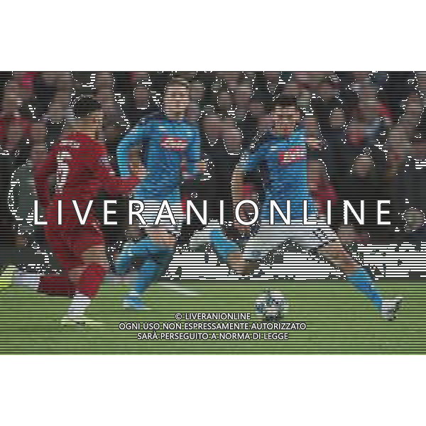 LIVERPOOL - NAPOLI CHAMPIONS LEAGUE 27.11.2019 NELLA FOTO: HIRVING LOZANO ©MOSCA/AGENZIA ALDO LIVERANI SAS